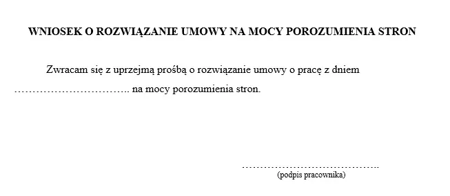 pracownik może rozwiązać umowę o pracę