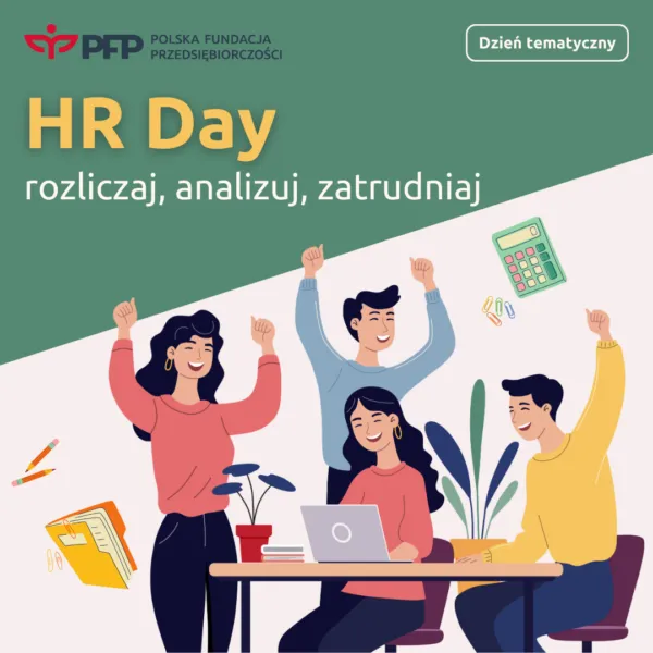 Kadry w pigułce - prawo pracy, kadry, finanse dla Twojej firmy. Donata Hermann: HR Day grafika