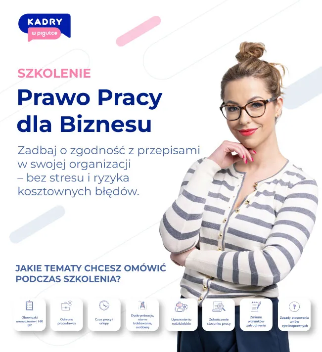 Kadry w pigułce - prawo pracy, kadry, finanse dla Twojej firmy. Donata Hermann: Grafika na
